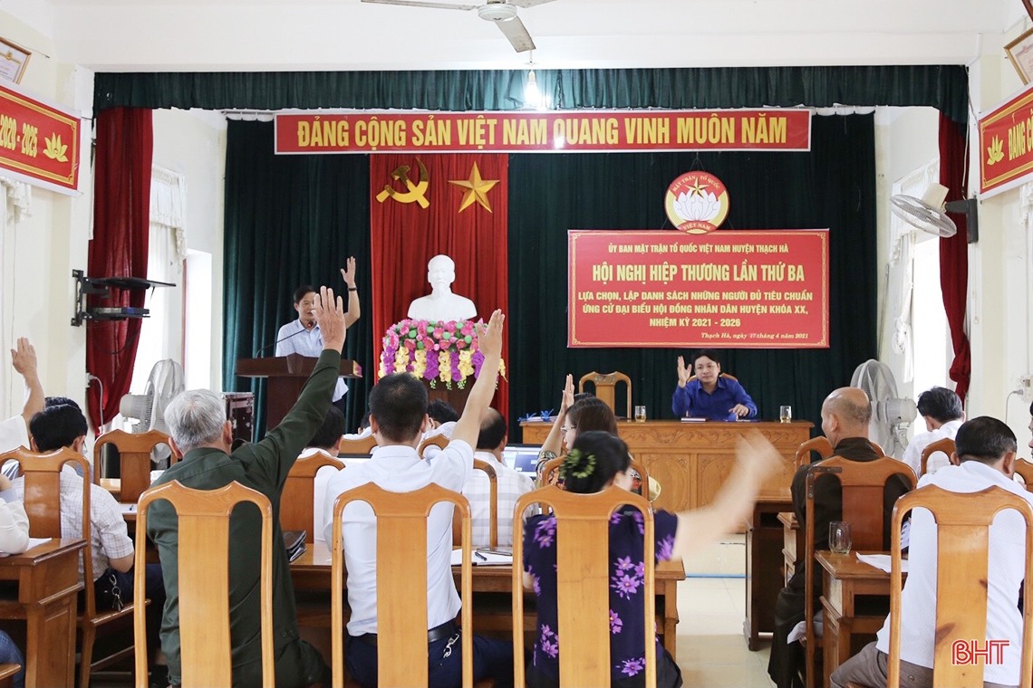 Hà Tĩnh sàng lọc, lựa chọn các ứng cử viên đủ đức, đủ tài sau 3 lần hiệp thương