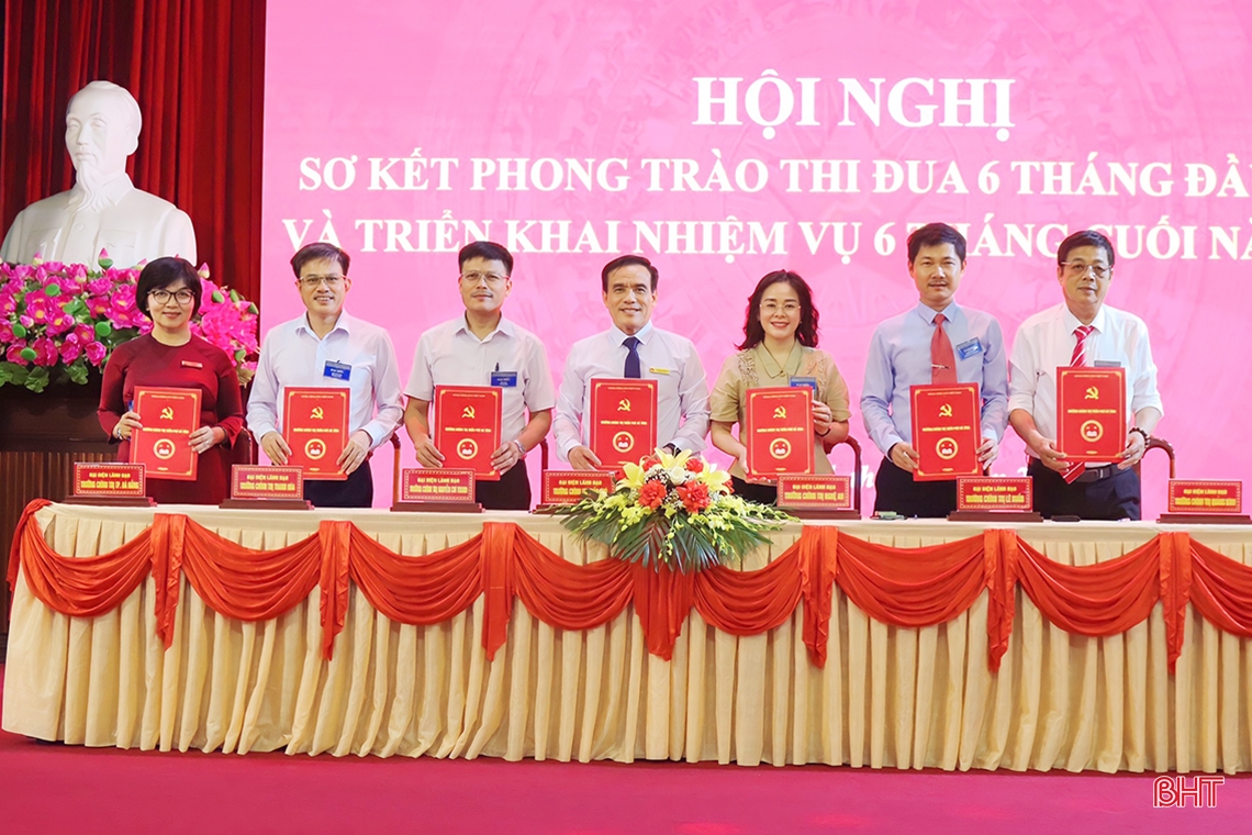Trường Chính trị Trần Phú Hà Tĩnh đạt 44/56 tiêu chí chuẩn mức 1