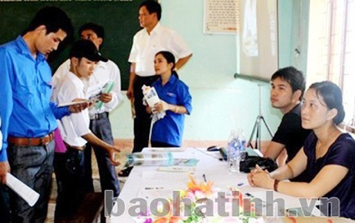 Tư vấn XKLĐ tại xã Thạch Khê (Thạch Hà)