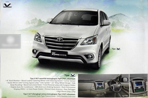 Hé lộ chi tiết kỹ thuật của Toyota Innova 2014 ảnh 1 Hé lộ chi tiết kỹ thuật của Toyota Innova 2014 ảnh 1