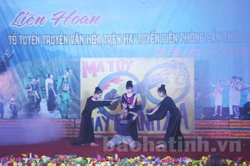 Một tiểu phẩm dự thi về đề tài tuyên truyền phòng chống ma túy