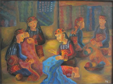 Cận cảnh các tuyệt phẩm mỹ thuật miền Trung & Tây Nguyên ảnh 6