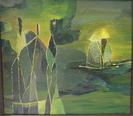 Cận cảnh các tuyệt phẩm mỹ thuật miền Trung & Tây Nguyên ảnh 20