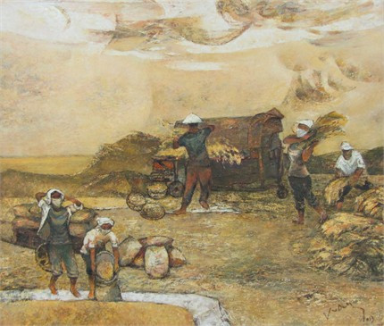 Cận cảnh các tuyệt phẩm mỹ thuật miền Trung & Tây Nguyên ảnh 14