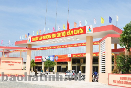 Trung tâm thương mại chợ Hội xây dưng hiện đại đã sẵn sàng mở cửa, đón khách Trung tâm thương mại chợ Hội xây dưng hiện đại đã sẵn sàng mở cửa, đón khách