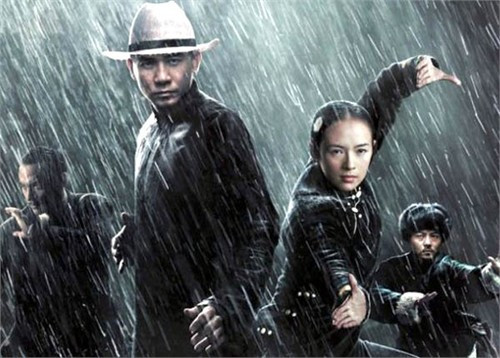 Lương Triều Vĩ và Chương Tử Di trong phim Nhất đại tôn sư