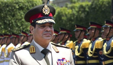 Tướng Abdul Fattah al-Sisi, tư lệnh các lực lượng vũ trang Ai Cập