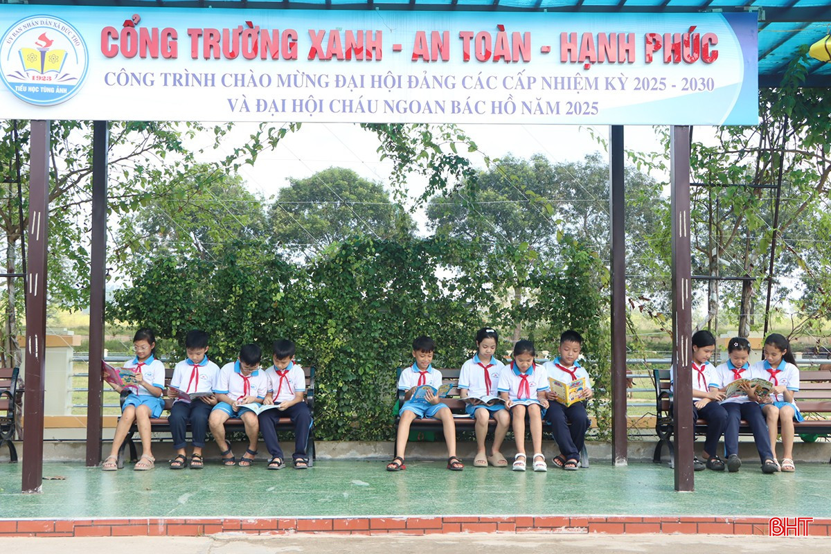 Công trình “cổng trường xanh, an toàn, hạnh phúc” của học sinh Trường Tiểu học Tùng Ảnh (xã Đức Thọ) là công trình chào mừng Đại hội Đảng các cấp nhiệm kỳ 2025-2030 bqbht_br_a4.jpg