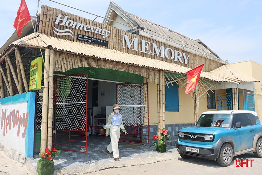 Homestay Memory được cải tạo, xây dựng gần gũi với đời sống của ngư dân vùng biển xã Cẩm Nhượng. bqbht_br_2.jpg