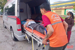 "Xe cứu thương 0 đồng Nghệ An" lan tỏa đến nhiều vùng quê Hà Tĩnh