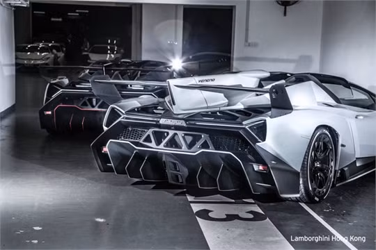 Vẻ đẹp nghẹt thở của cặp Lamborghini Veneno Roadster ảnh 7