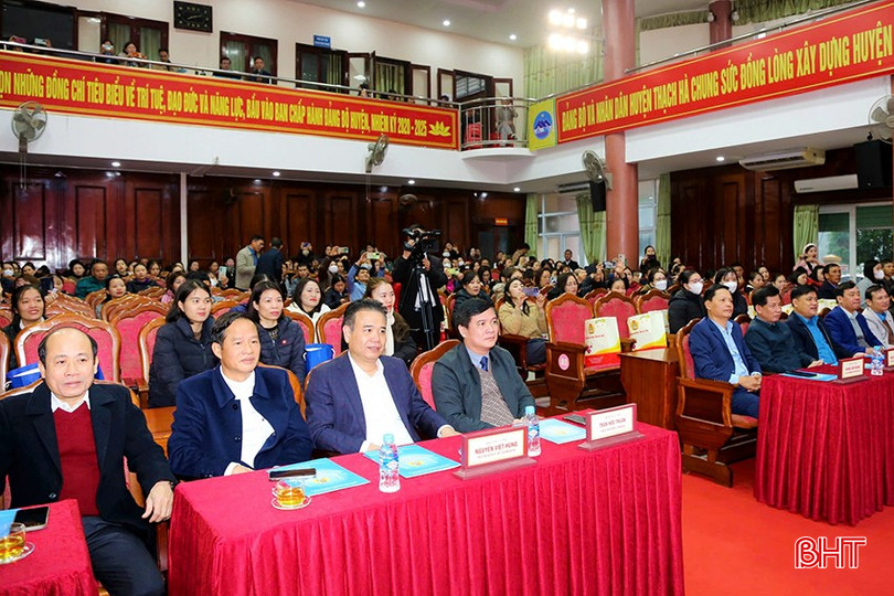 Đại biểu dự chương trình.