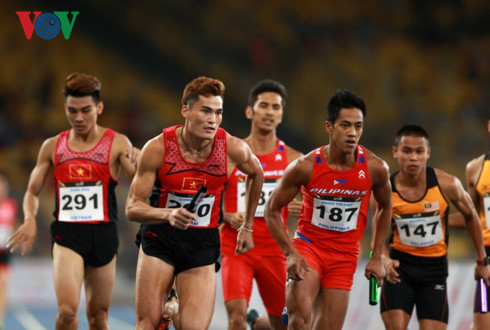 dien kinh viet nam dai nao sea games 29 dau an nu hoang