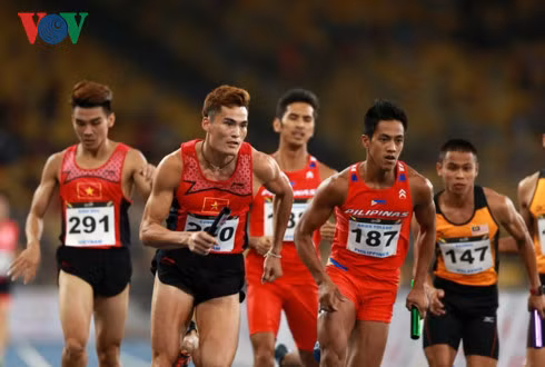 dien kinh viet nam dai nao sea games 29 dau an nu hoang
