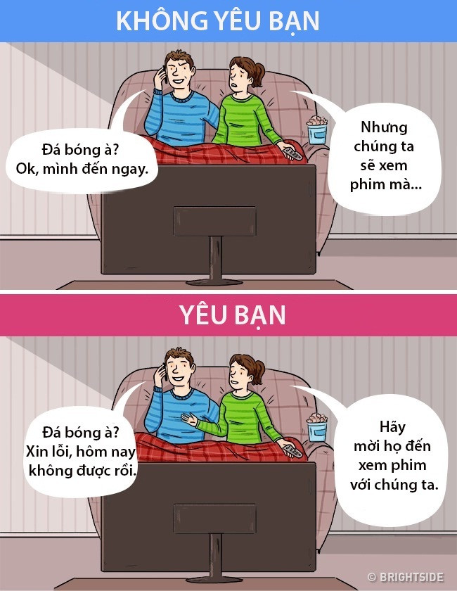 12 dau hieu chung to anh ay yeu ban rat nhieu