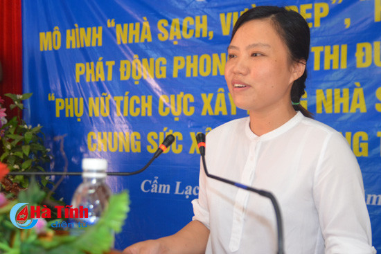 thi dua cao diem phu nu tich cuc xay dung nha sach vuon dep