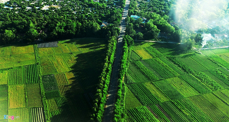 mien trung yen binh nhin tu o kinh may bay