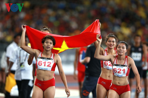 dien kinh viet nam dai nao sea games 29 dau an nu hoang