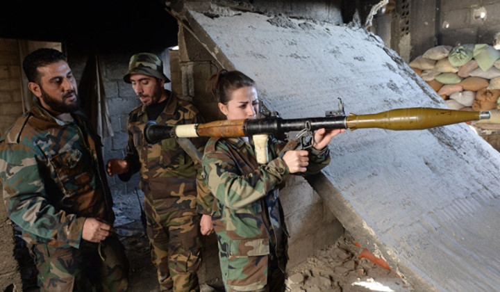 can canh nhung bong hong thep trong luc luong quan doi syria