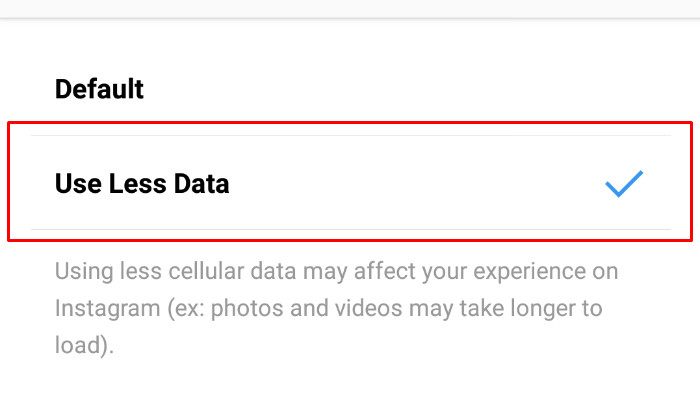 cach tiet kiem du lieu khi dung facebook instagram