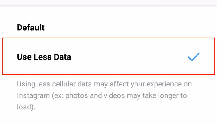 cach tiet kiem du lieu khi dung facebook instagram
