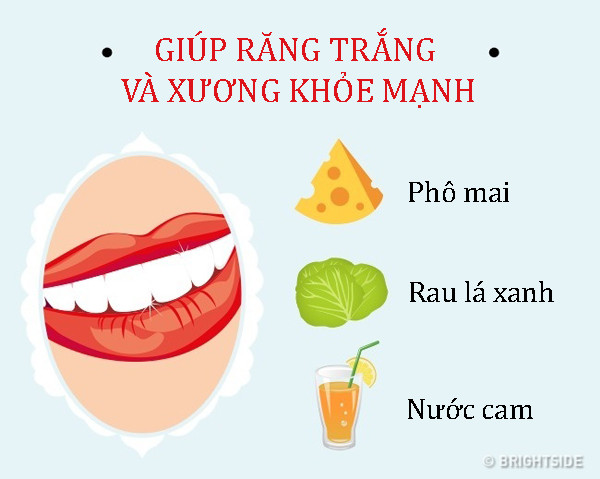 18 loai thuc pham giup ban dep hon tu trong ra ngoai