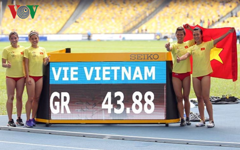 dien kinh viet nam dai nao sea games 29 dau an nu hoang