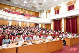 Hơn 9.000 đại biểu Hà Tĩnh tập huấn về thực hiện chính quyền địa phương 2 cấp 
