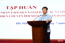 Ứng dụng AI trong hoạt động các cơ quan Đảng ở Hà Tĩnh