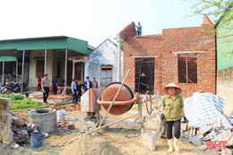 Thạch Hà huy động hơn 5,6 tỷ đồng hỗ trợ sửa chữa, xây mới nhà ở cho hộ nghèo, cận nghèo