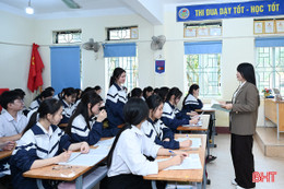 Thi đua dạy tốt, học tốt dưới những mái trường mang tên Tổng Bí thư Hà Huy Tập