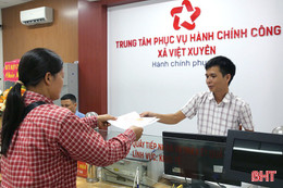 Nỗ lực gỡ khó, vận hành thông suốt trung tâm hành chính công cấp xã