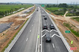 Thông xe cao tốc Bắc - Nam qua Hà Tĩnh: Thành quả của khát vọng phát triển!