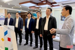 Hà Tĩnh và Trung tâm Đổi mới sáng tạo quốc gia thống nhất nhiều nội dung hợp tác