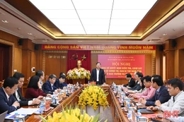 Công bố quyết định kiểm tra, giám sát của Bộ Chính trị, Ban Bí thư đối với Ban Thường vụ Tỉnh ủy Hà Tĩnh