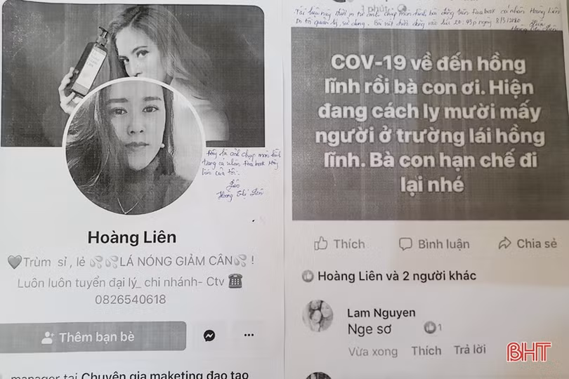 Triệu tập 9X nghe tin đồn giữa chợ rồi đăng tin dịch Covid-19 về tận quê