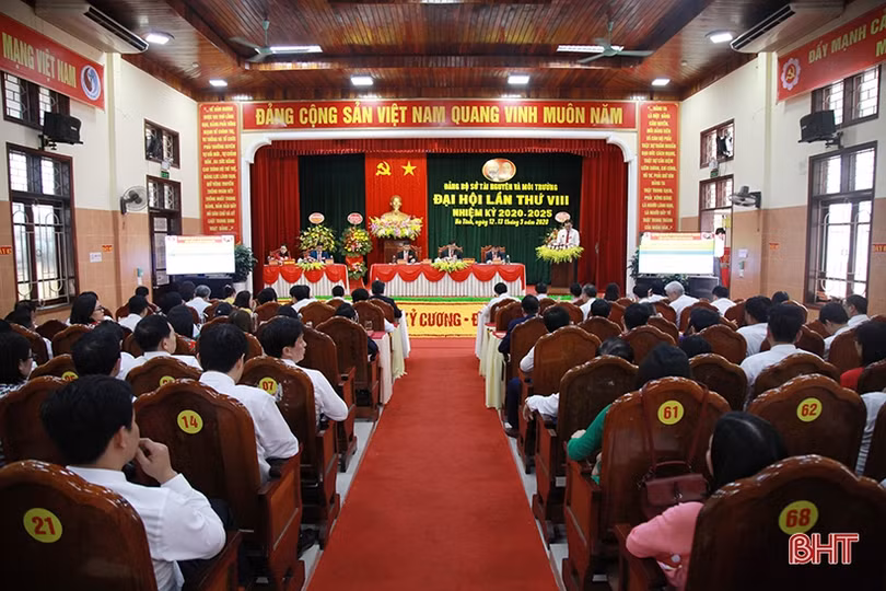 Đảng bộ Sở TN&MT Hà Tĩnh: Tăng cường quản lý nhà nước, đảm bảo mục tiêu phát triển bền vững