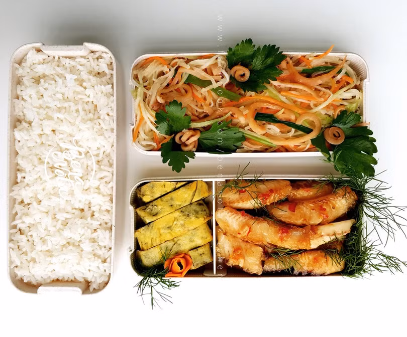 Thực đơn cơm hộp cho dân văn phòng đi làm mùa dịch