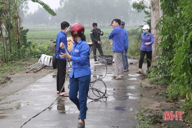 Đoàn viên thanh niên Nghi Xuân sôi nổi hoạt động“Tháng thanh niên năm 2020”