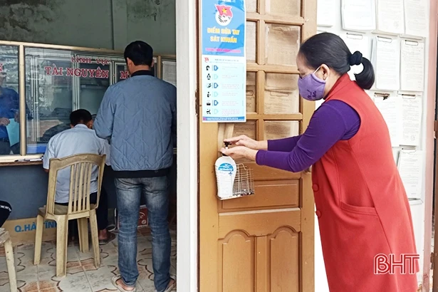 Tuổi trẻ Lộc Hà tích cực truyền thông phòng chống dịch Covid-19