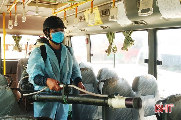 14 xe khách ở Hương Sơn tuyến Hà Tĩnh – Hà Nội dừng hoạt động để phòng chống Covid-19