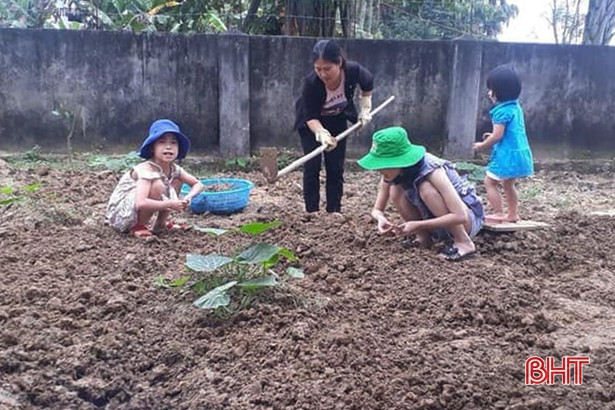 “Trung Kiên nhí” hào hứng với phong trào “Mỗi ngày một việc tốt”