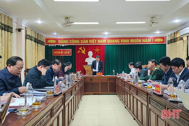Lộc Hà xây dựng văn kiện chất lượng, đảm bảo nhân sự đại hội Đảng các cấp ảnh 5 Lộc Hà xây dựng văn kiện chất lượng, đảm bảo nhân sự đại hội Đảng các cấp