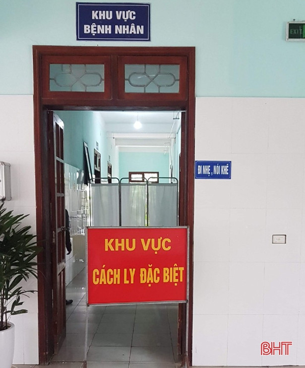 Bệnh nhân cách ly tại bệnh viện ở Kỳ Anh có kết quả âm tính với Covid-19