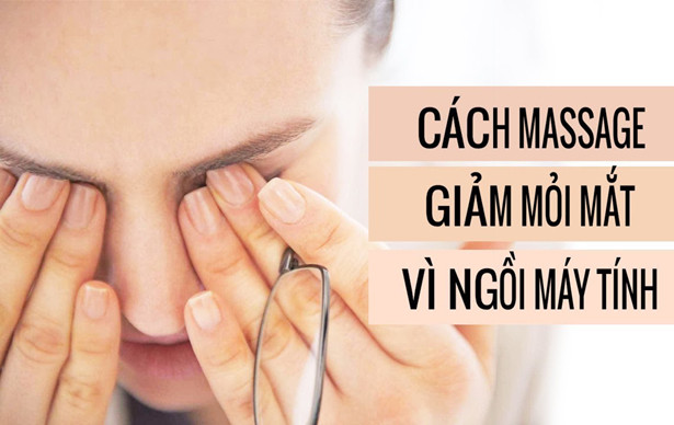 4 động tác đơn giản giảm mỏi mắt