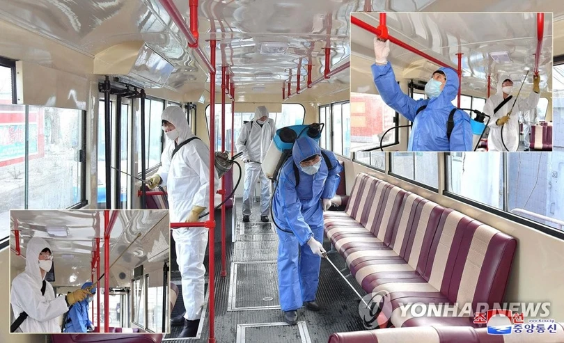 Nỗ lực chống dịch Covid-19 của Triều Tiên qua ảnh