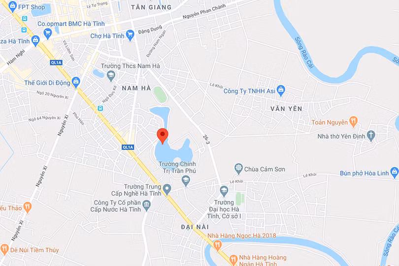 Phát hiện thi thể người đàn ông dưới hồ nước ở TP Hà Tĩnh