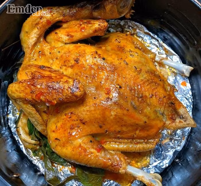 Tối nay ăn gì? Học vợ đảm làm món gà nướng mắc mật thơm ngon khó cưỡng