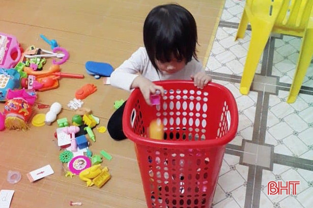 “Trung Kiên nhí” hào hứng với phong trào “Mỗi ngày một việc tốt”