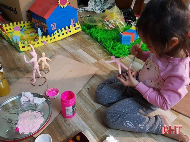 “Trung Kiên nhí” hào hứng với phong trào “Mỗi ngày một việc tốt”